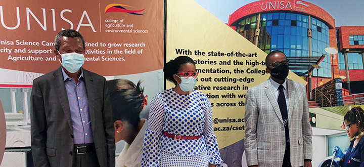 New Unisa VC visits the Science Campus teaser.png